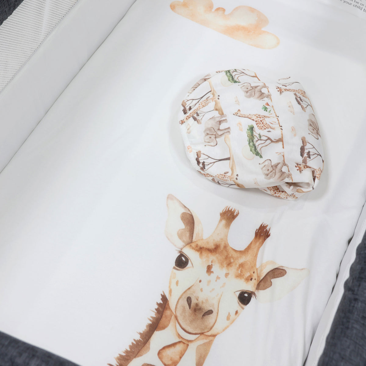 Adventure Bamboo 2pk Jersey Co Sleeper/Bedside Sleeper Fitted Sheets - Bubba Blue Australia