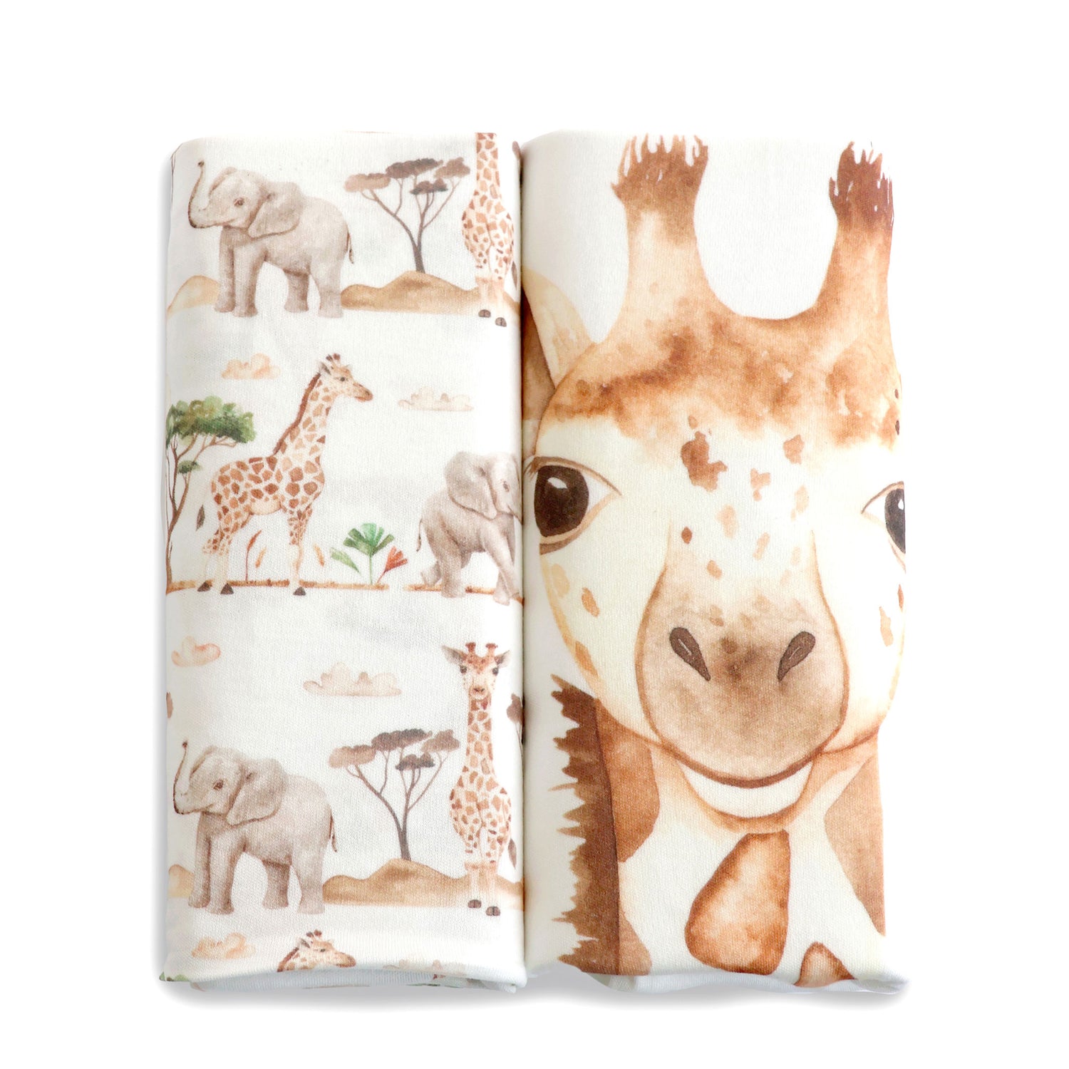 Adventure Bamboo 2pk Jersey Co Sleeper/Bedside Sleeper Fitted Sheets - Bubba Blue Australia