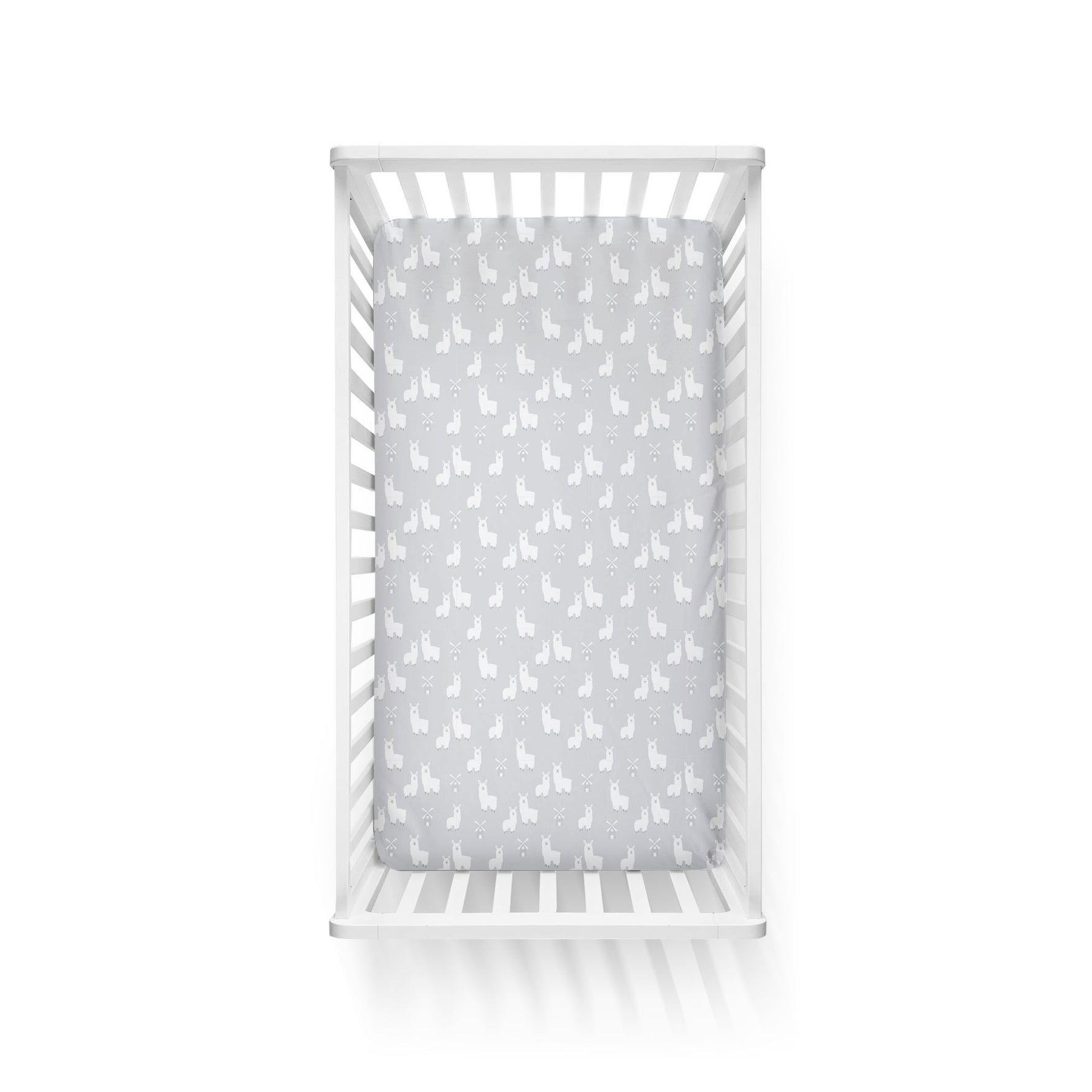 Provincial 2pk Jersey Cot Fitted Sheets - Blush/Grey - Bubba Blue Australia