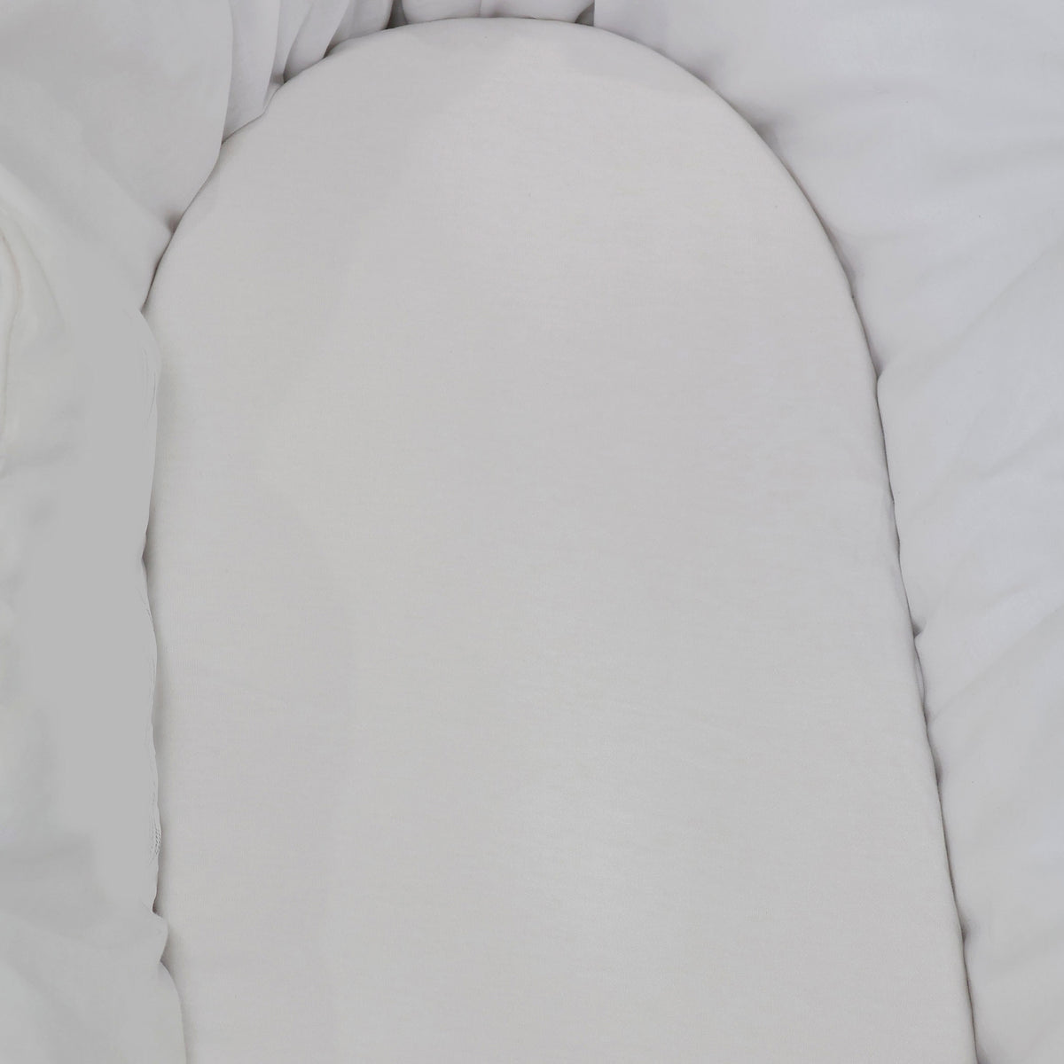 Bamboo White 2pk Moses Basket Jersey Fitted Sheets - Bubba Blue Australia