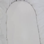 Bamboo White 2pk Moses Basket Jersey Fitted Sheets - Bubba Blue Australia
