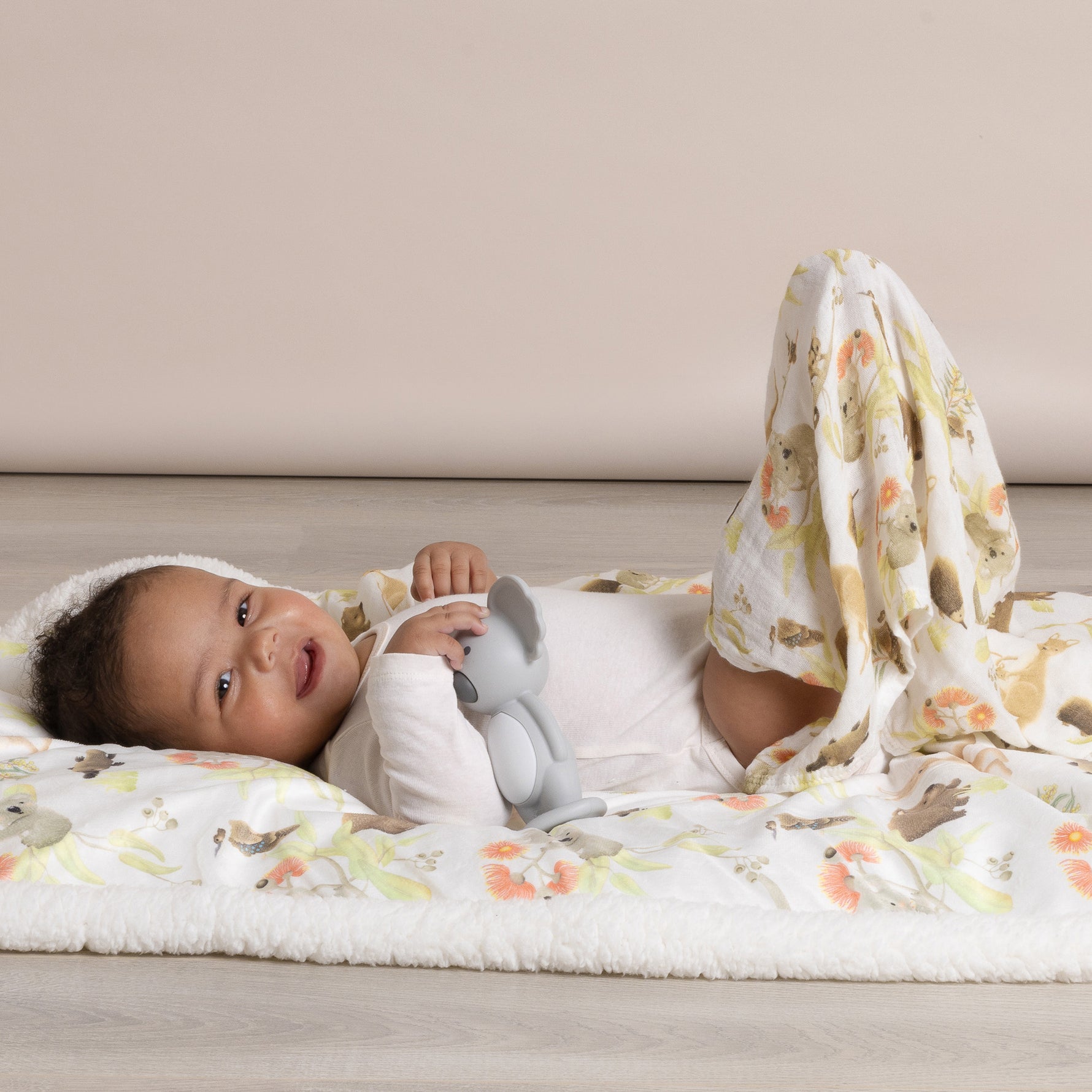 Aussie Animals 3pk Muslin Wraps - Bubba Blue Australia