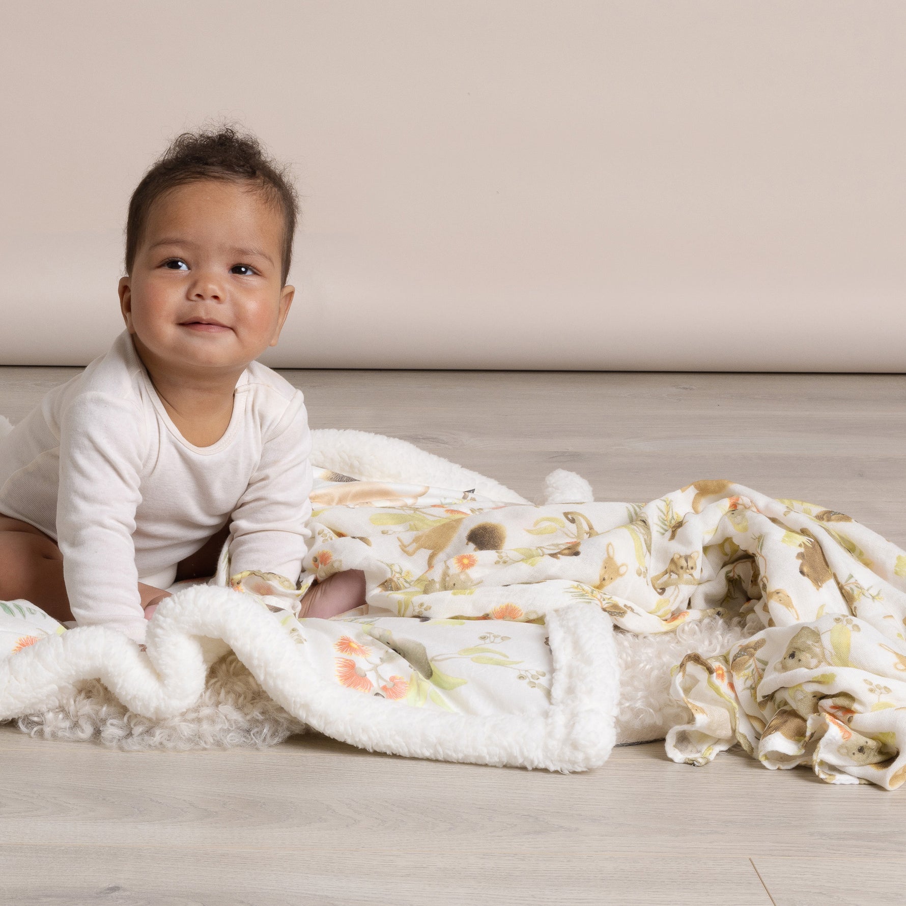 Aussie Animals 3pk Muslin Wraps - Bubba Blue Australia
