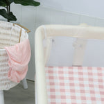 Bubba Sundae 2pk Jersey Co Sleeper/Bedside Sleeper Fitted Sheets - Cupcake - Bubba Blue Australia