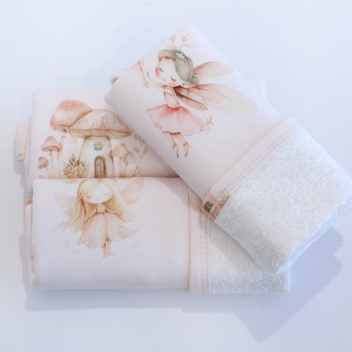 Fairy Princess 3pk Wash Cloths