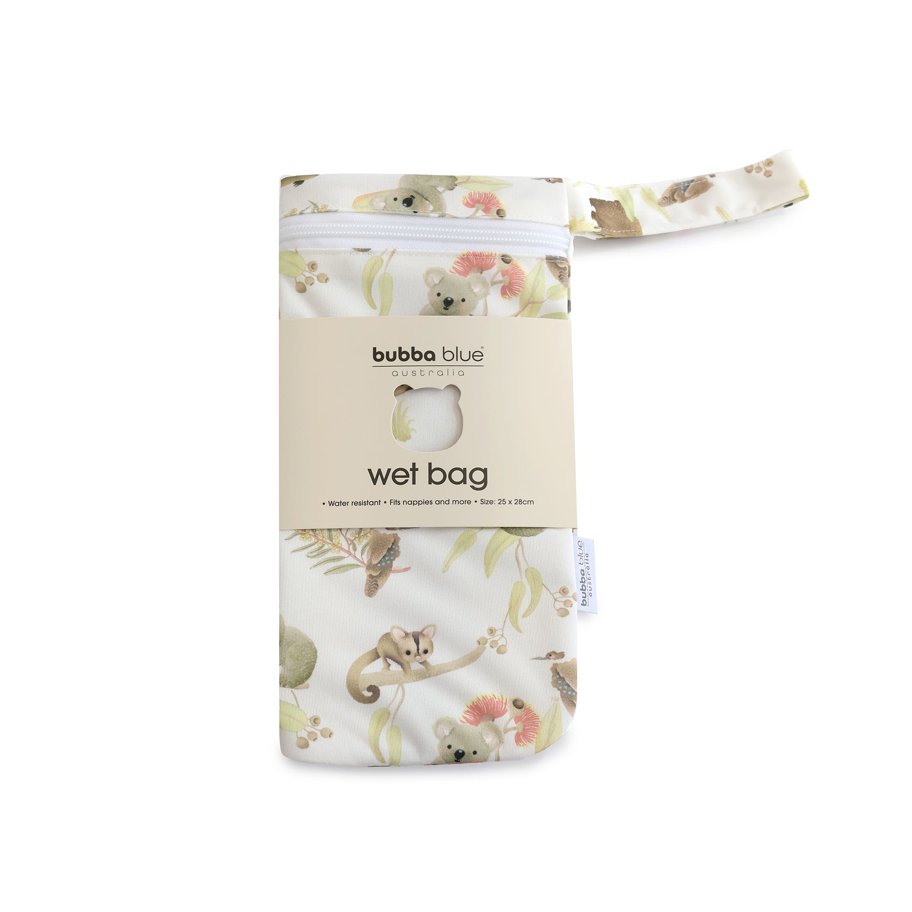 Aussie Animals 2pk Wet/Dry Bags Bundle - 25x28cm & 30x35cm - Bubba Blue Australia