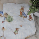Peter Rabbit & Benjamin Bunny Cellular Blanket - Bubba Blue Australia