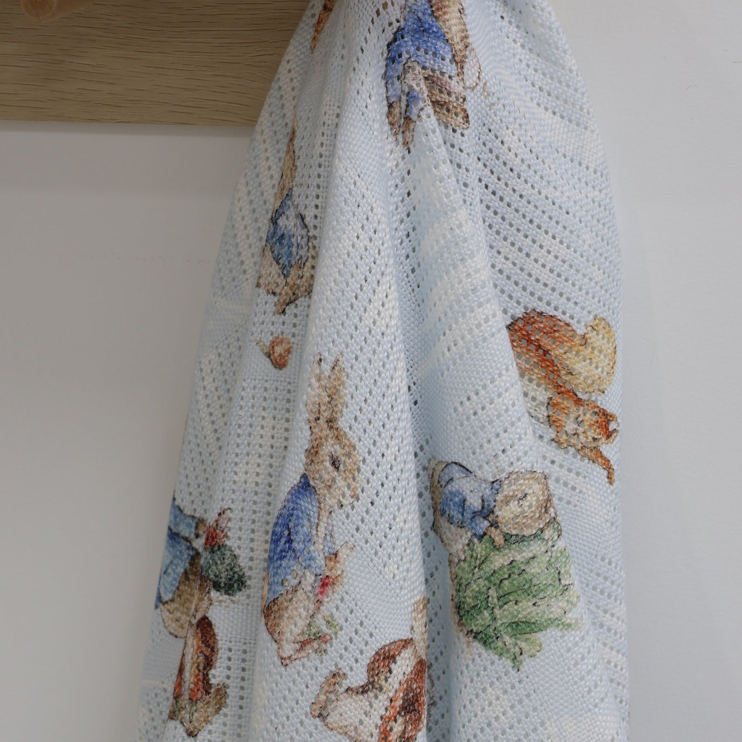 Peter Rabbit & Benjamin Bunny Cellular Blanket - Bubba Blue Australia