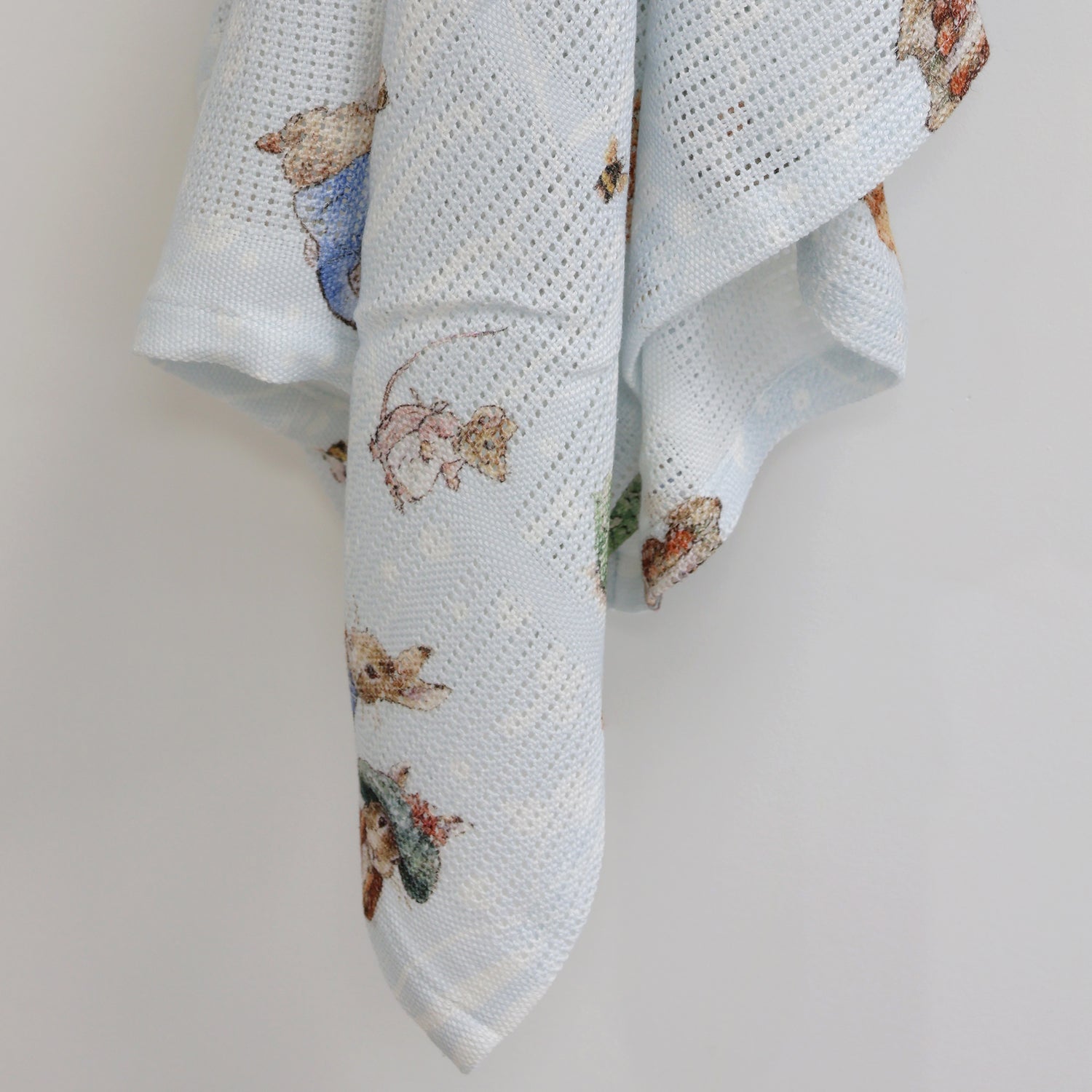Peter Rabbit & Benjamin Bunny Cellular Blanket - Bubba Blue Australia
