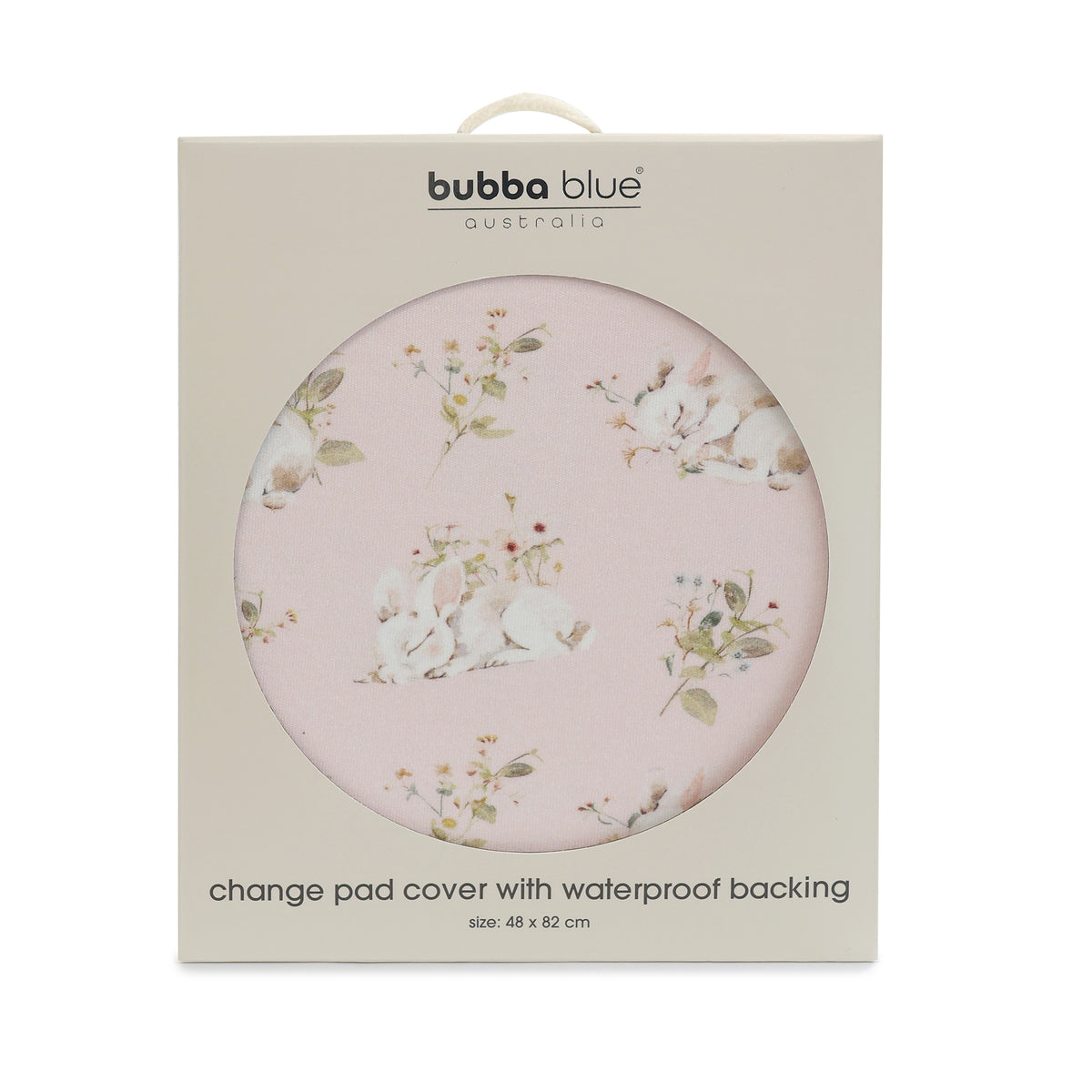 Sleeping Bunny Waterproof Change Pad Cover - Bubba Blue Australia