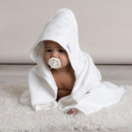 Organic Cotton 2pk Hooded Towels - Chestnut - Bubba Blue Australia