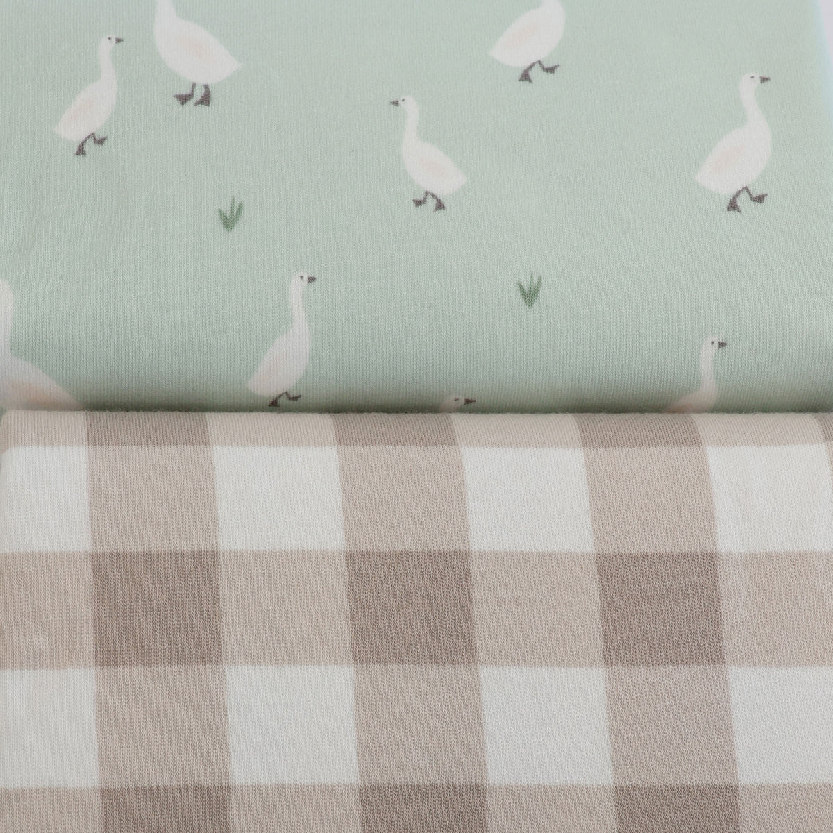 Provincial 2pk Waterproof Change Pad Covers - Olive/Taupe - Bubba Blue Australia