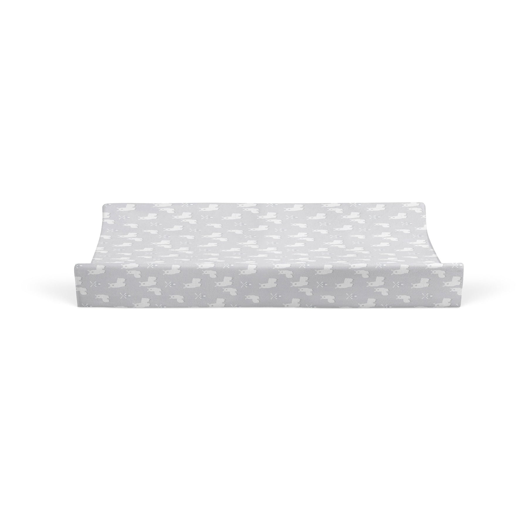Provincial 2pk Waterproof Change Pad Covers - Blush/Grey - Bubba Blue Australia