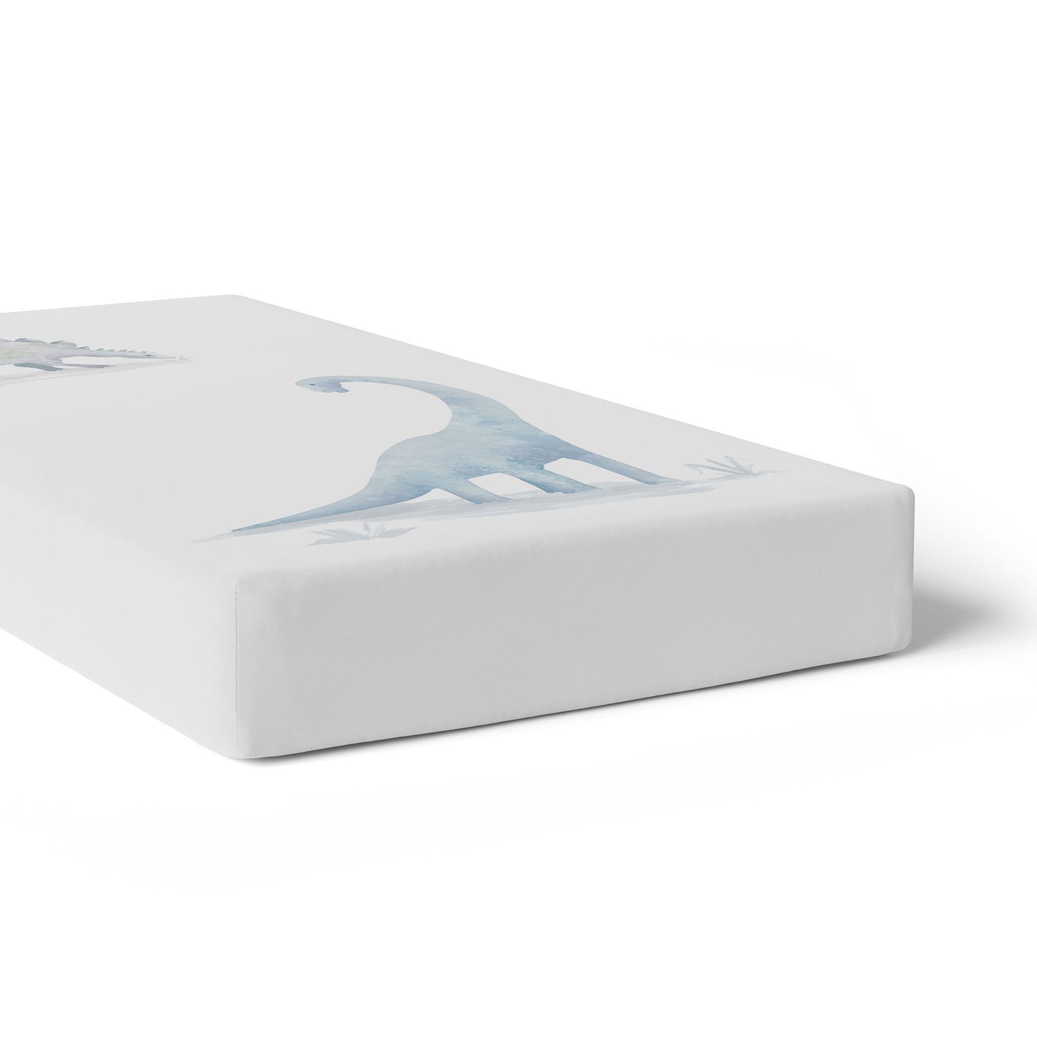 Jurassic Bamboo 2pk Jersey Cot Fitted Sheets - Bubba Blue Australia