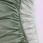 Bubba Sundae 2pk Jersey Cot Fitted Sheets - Greentea - Bubba Blue Australia
