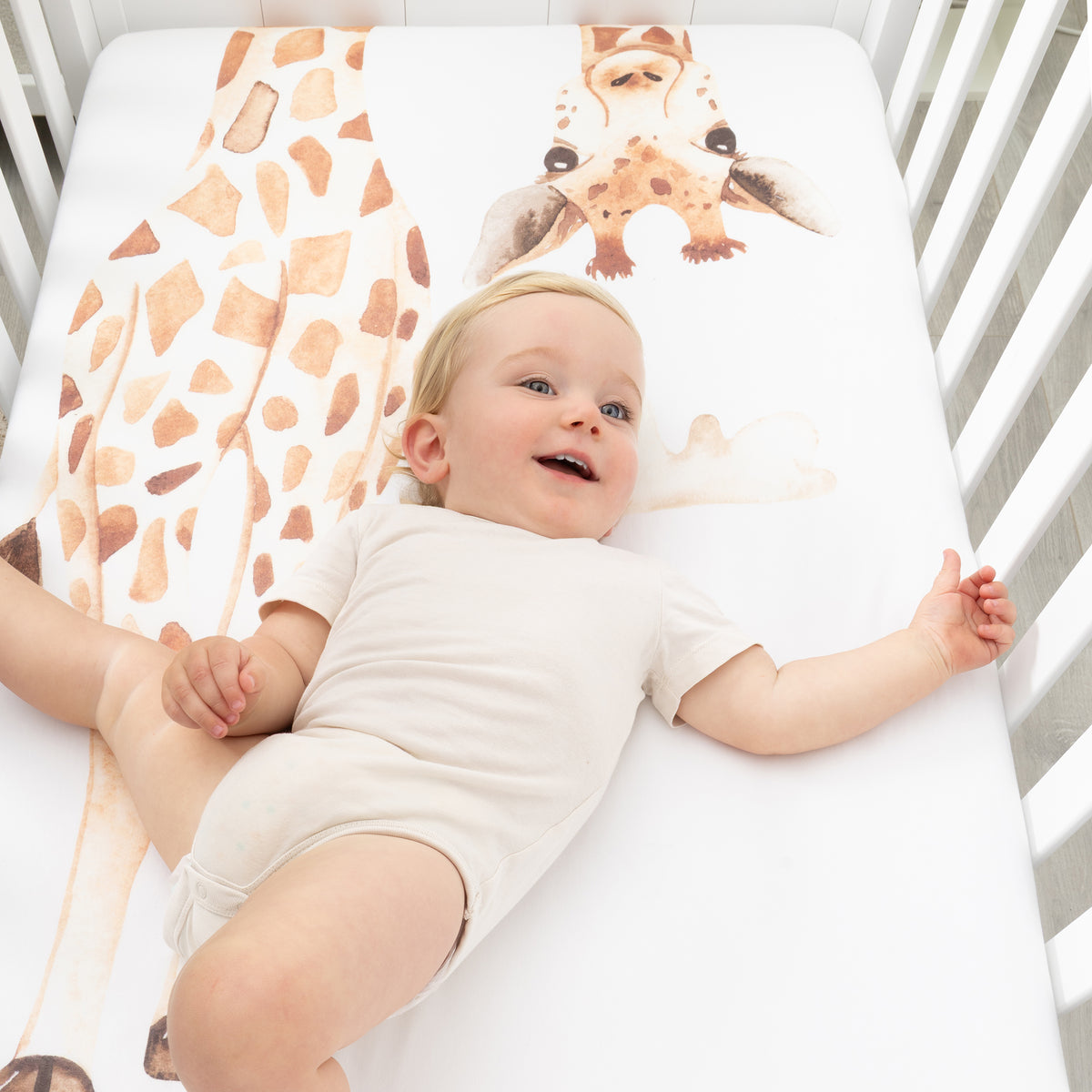 Adventure Bamboo 2pk Jersey Cot Fitted Sheets - Bubba Blue Australia