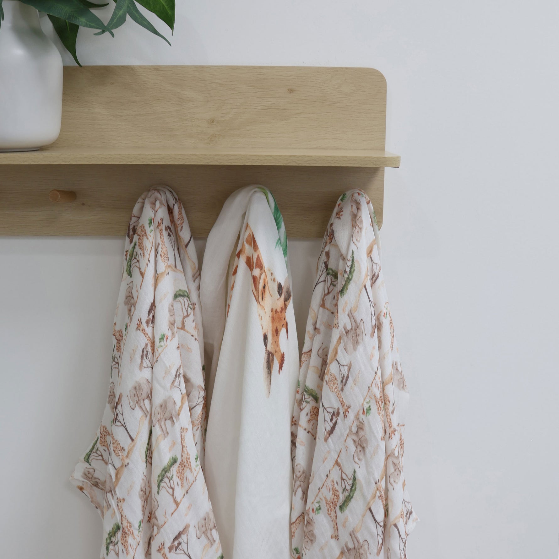 Adventure Bamboo 3pk Muslin Wraps - Bubba Blue Australia