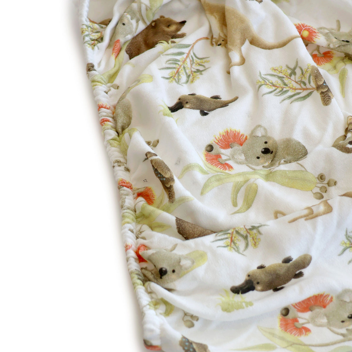 Aussie Animals Co Sleeper/Bedside Sleeper Jersey Fitted Sheet - Bubba Blue Australia