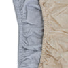 Confetti 2pk Jersey Co-sleeper Fitted Sheets Grey/Taupe