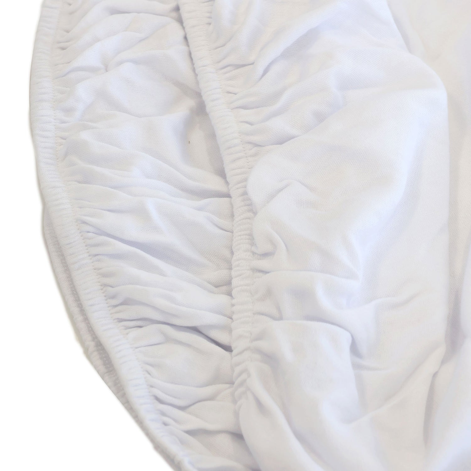 Bamboo White 2pk Co Sleeper/Bedside Sleeper Jersey Fitted sheets - Bubba Blue Australia