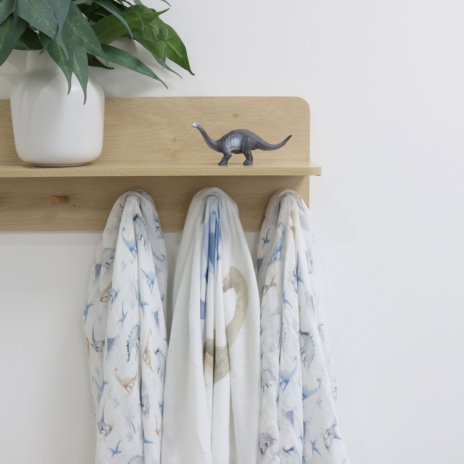 Jurassic Bamboo 3pk Muslin Wraps - Bubba Blue Australia