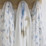 Jurassic Bamboo 3pk Muslin Wraps - Bubba Blue Australia