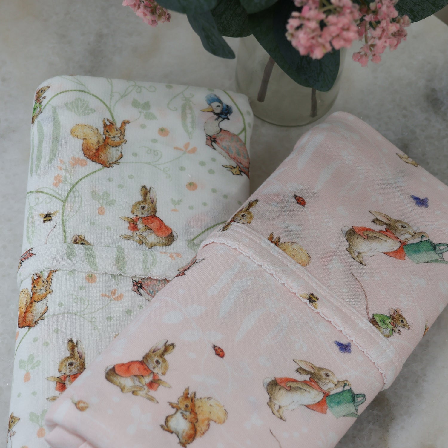 Flopsy Mopsy & Cottontail 2pk Jersey Wraps - Bubba Blue Australia