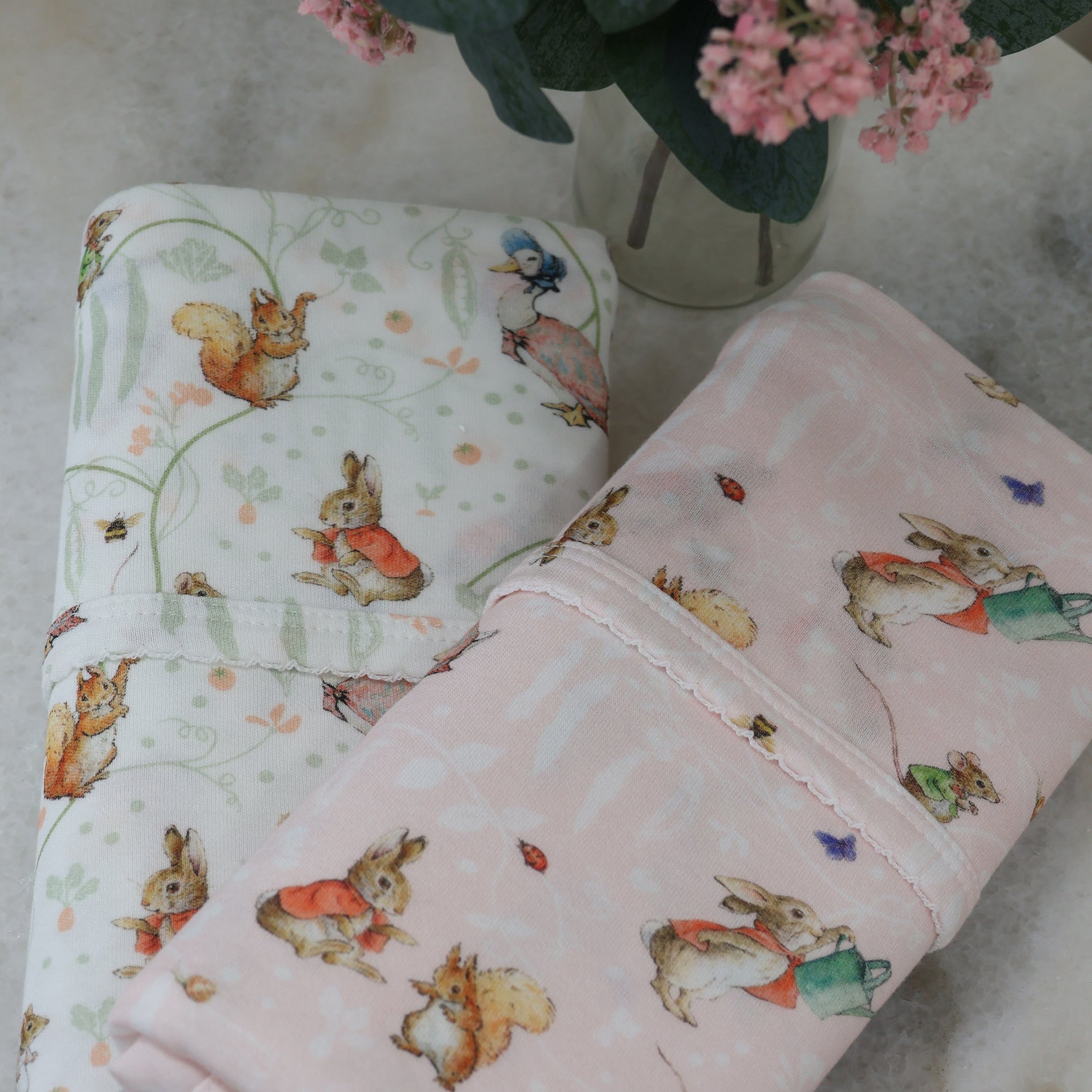 Flopsy Mopsy & Cottontail 2pk Jersey Wraps - Bubba Blue Australia