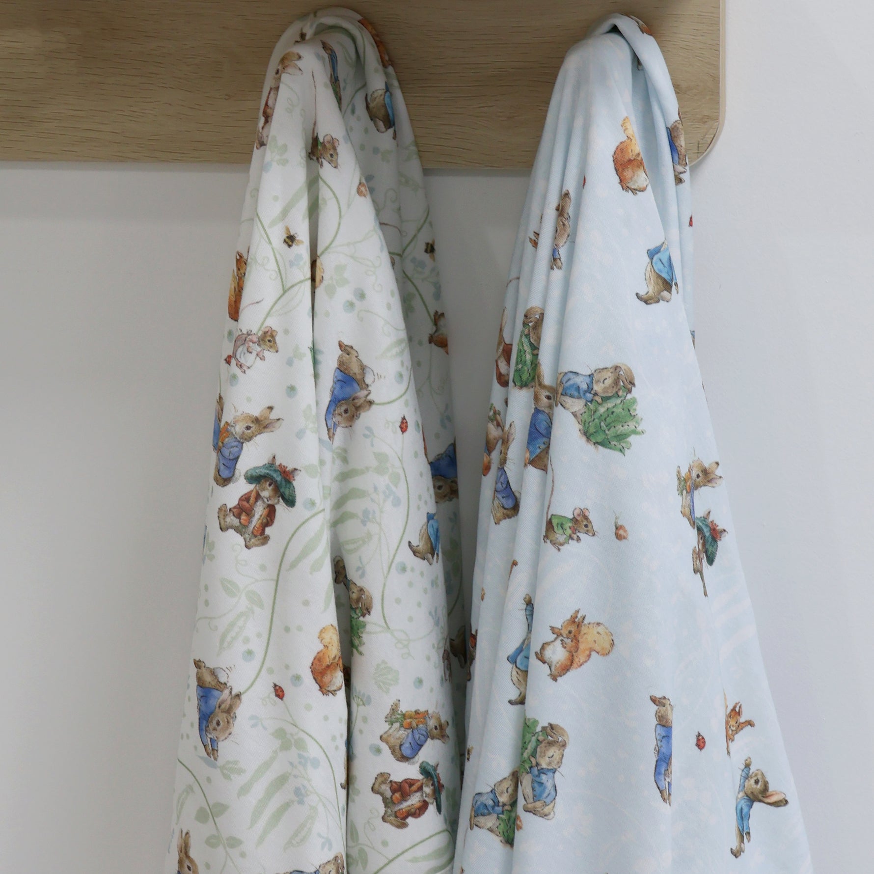 Peter Rabbit & Benjamin Bunny 2pk Jersey Wraps - Bubba Blue Australia
