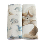 Jurassic Bamboo 2pk Jersey Wraps - Bubba Blue Australia