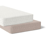 Organic Cotton 2pk Cot Fitted Sheets - Chestnut - Bubba Blue Australia