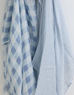 Bubba Sundae 2pk Muslin Wraps - Blueberry - Bubba Blue Australia