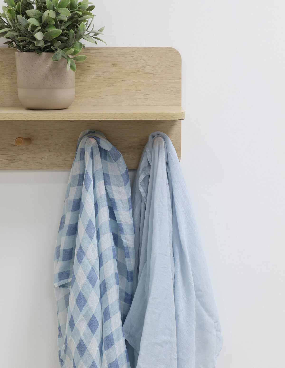 Bubba Sundae 2pk Muslin Wraps - Blueberry - Bubba Blue Australia