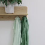 Bubba Sundae 2pk Muslin Wraps - Greentea - Bubba Blue Australia