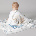 Jurassic Bamboo 2pk Jersey Wraps - Bubba Blue Australia