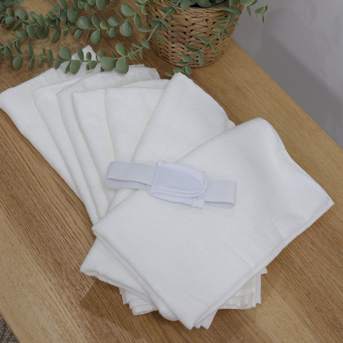 7 Pack Towelling Nappies / Burp Cloths - Bubba Blue Australia