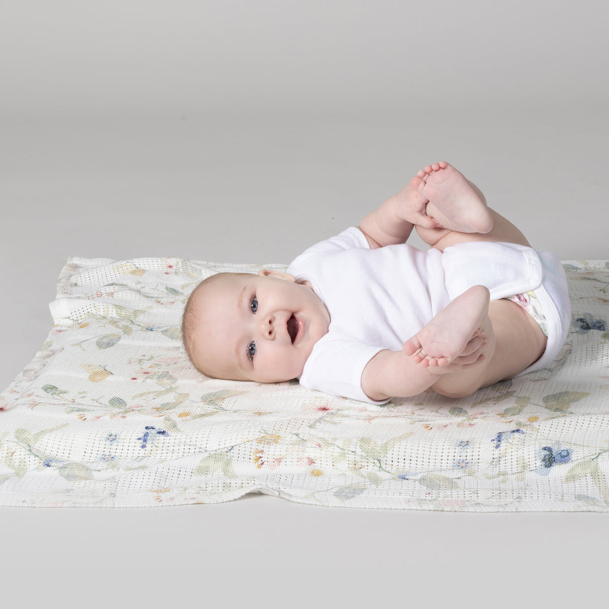 Sleeping Bunny Cellular Blanket - Bubba Blue Australia