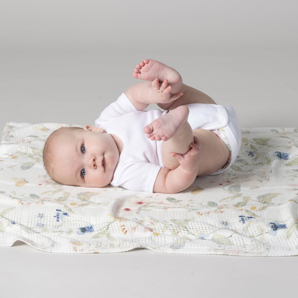 Sleeping Bunny Cellular Blanket - Bubba Blue Australia