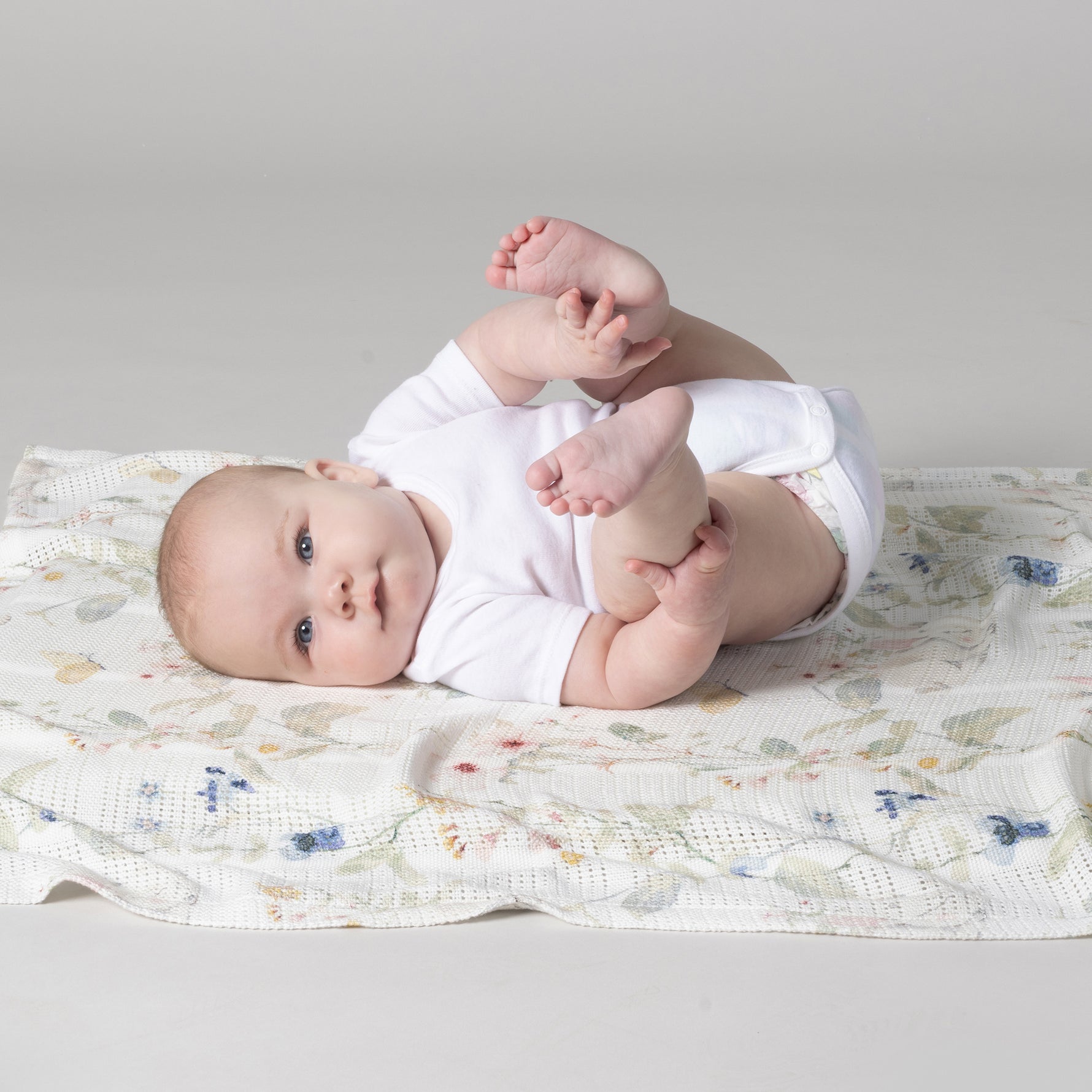 Sleeping Bunny Cellular Blanket - Bubba Blue Australia
