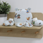 Peter Rabbit & Benjamin Bunny 3pcs Layette Set - Bubba Blue Australia