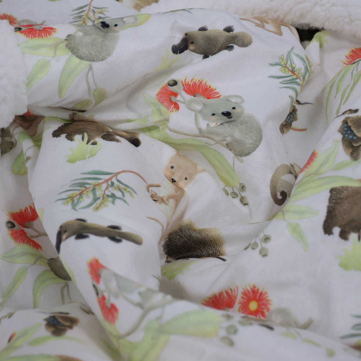 Aussie Animals Cuddle Blanket - Bubba Blue Australia