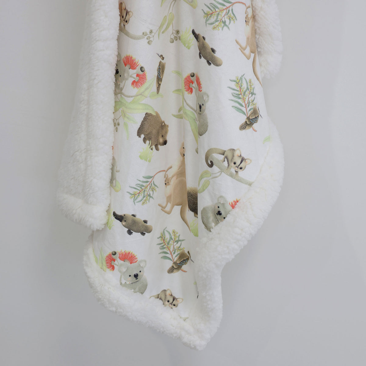 Aussie Animals Cuddle Blanket - Bubba Blue Australia