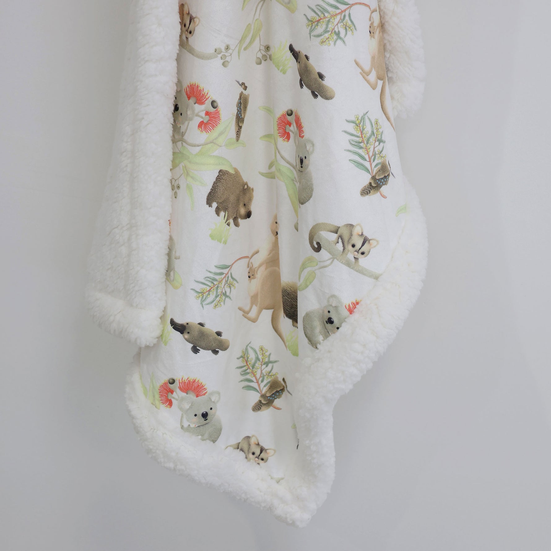 Aussie Animals Cuddle Blanket - Bubba Blue Australia