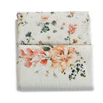 Peonies Bamboo 2pk Waterproof Change Mat Covers - Bubba Blue Australia