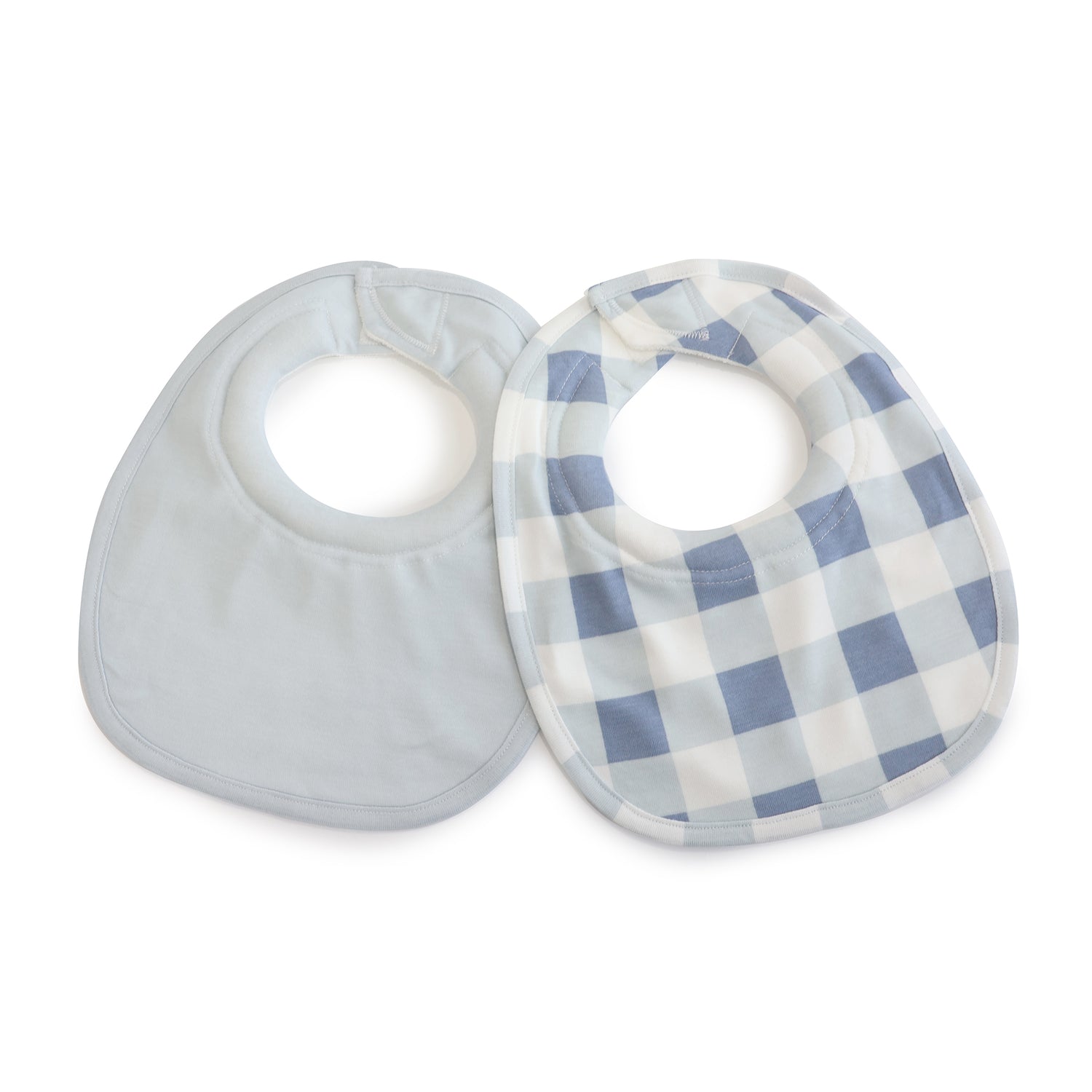 Bubba Sundae 2pk Dribble Bibs - Blueberry - Bubba Blue Australia
