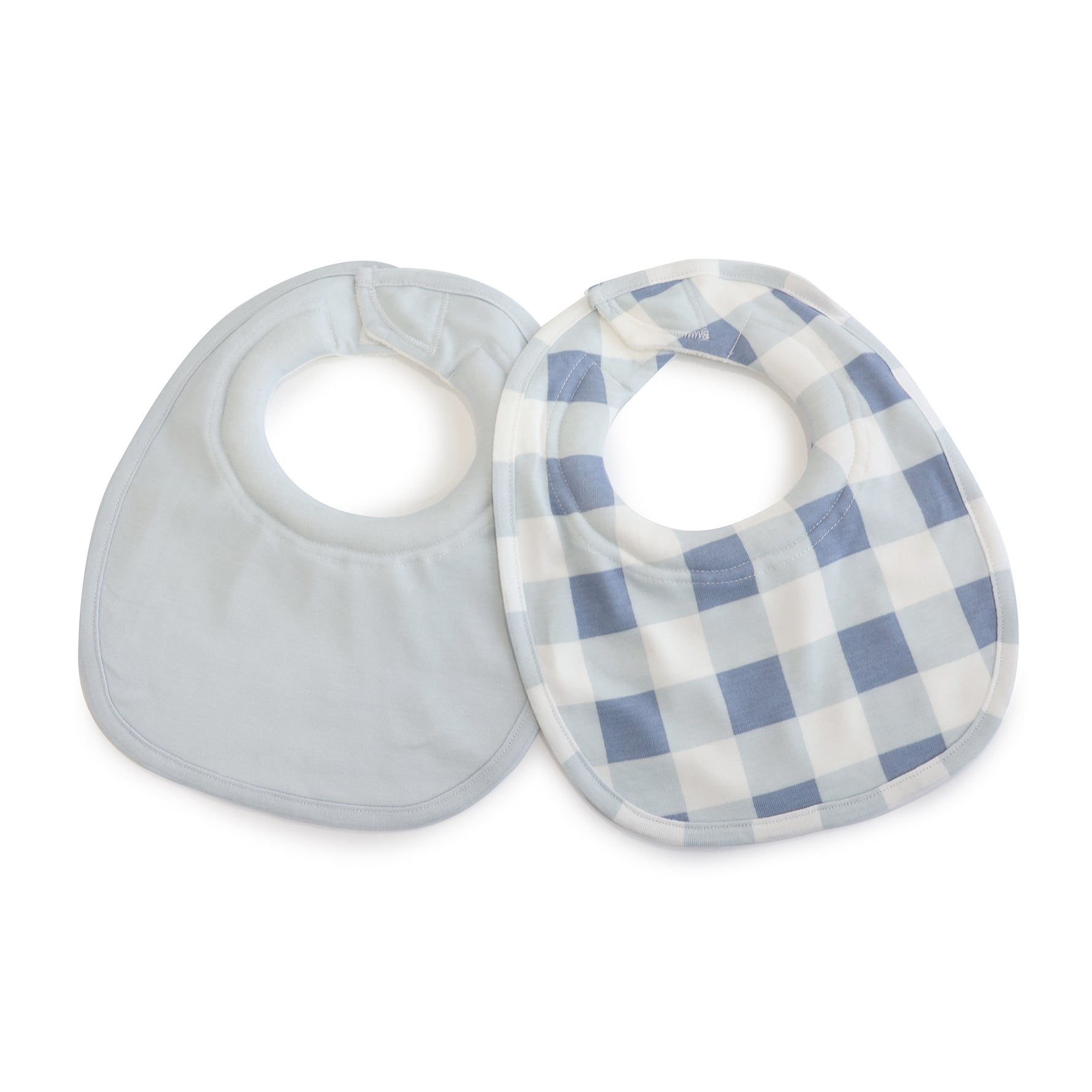 Bubba Sundae 2pk Dribble Bibs - Blueberry - Bubba Blue Australia
