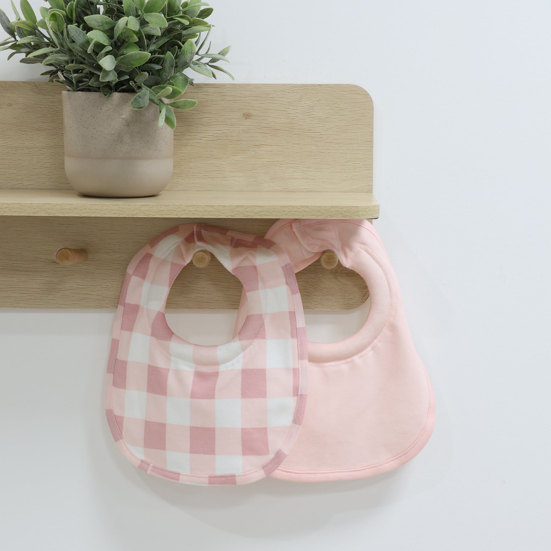 Bubba Sundae 2pk Dribble Bibs - Cupcake - Bubba Blue Australia