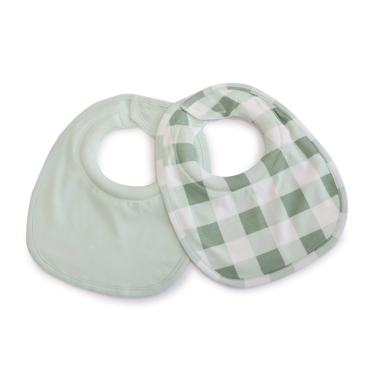 Bubba Sundae 2pk Dribble Bibs - Greentea - Bubba Blue Australia