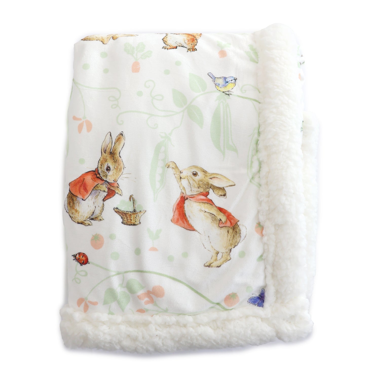 Flopsy Mopsy & Cottontail Cuddle Blanket - Bubba Blue Australia