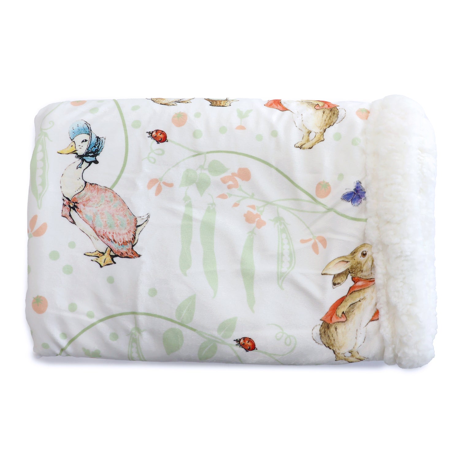 Flopsy Mopsy & Cottontail Cuddle Blanket - Bubba Blue Australia